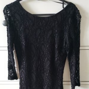 Black Lace Dress